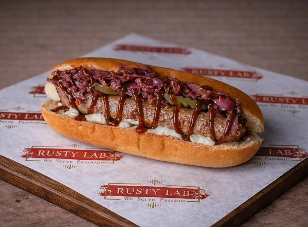 Cabbage Merguez Sandwich