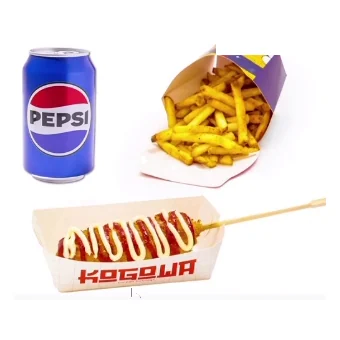 Cheese, Fries & Soft Drink
