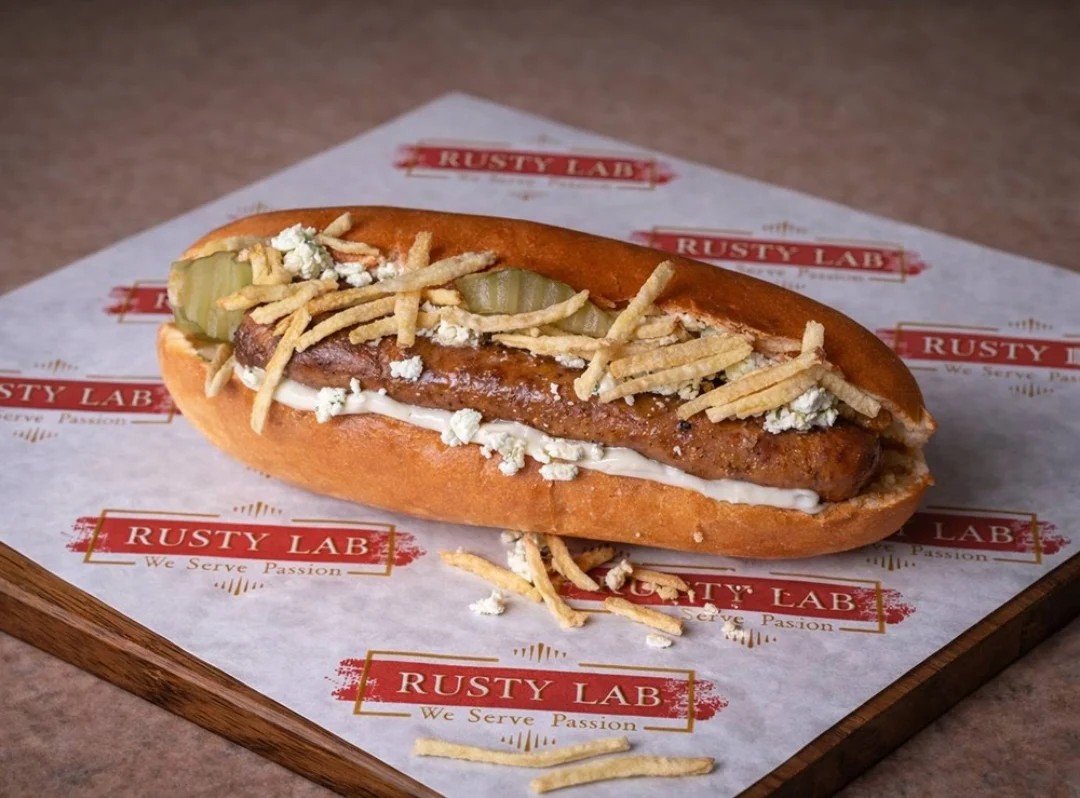 Garlic Merguez Sandwich