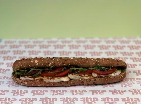 Pesto Halloumi Sandwich