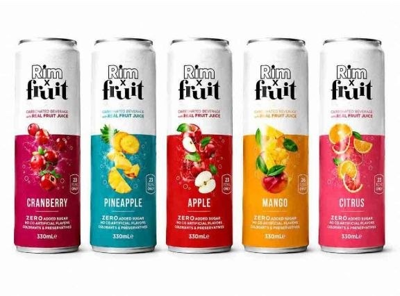 Rim X Fruit Sparkling Water